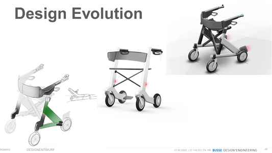 Romiro – elektrischer Rollator für mehr Lebensqualität