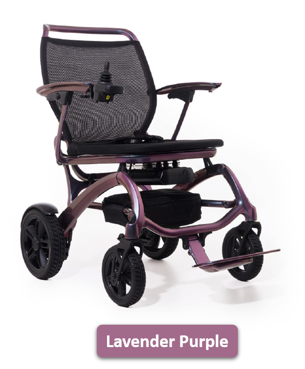 Wizemed C100 Carbon Elektrorollstuhl - Ultraleicht (16kg)