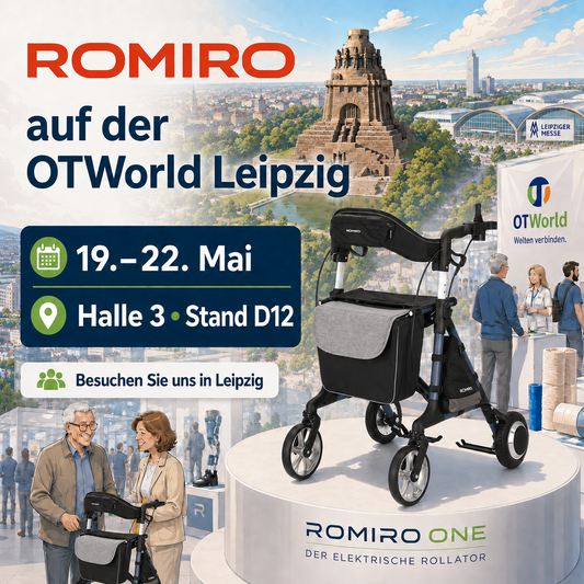 ROMIRO auf der OTWorld 2026 in Leipzig – Besuchen Sie uns in Halle 3, Stand D12