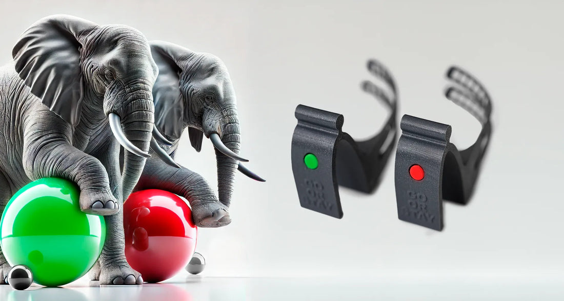 GO OR STAY® Elephant – die geniale Halterung für Krücken und Stöcke