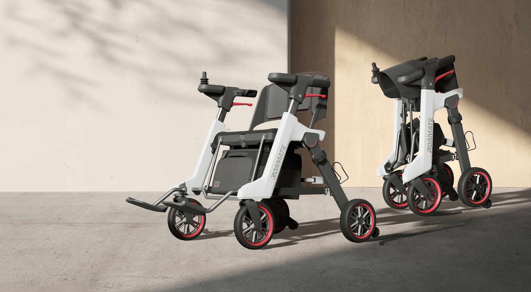 Roamate – elektrischer Rollator mit Joystick & Schiebehilfe | ROMIRO ...