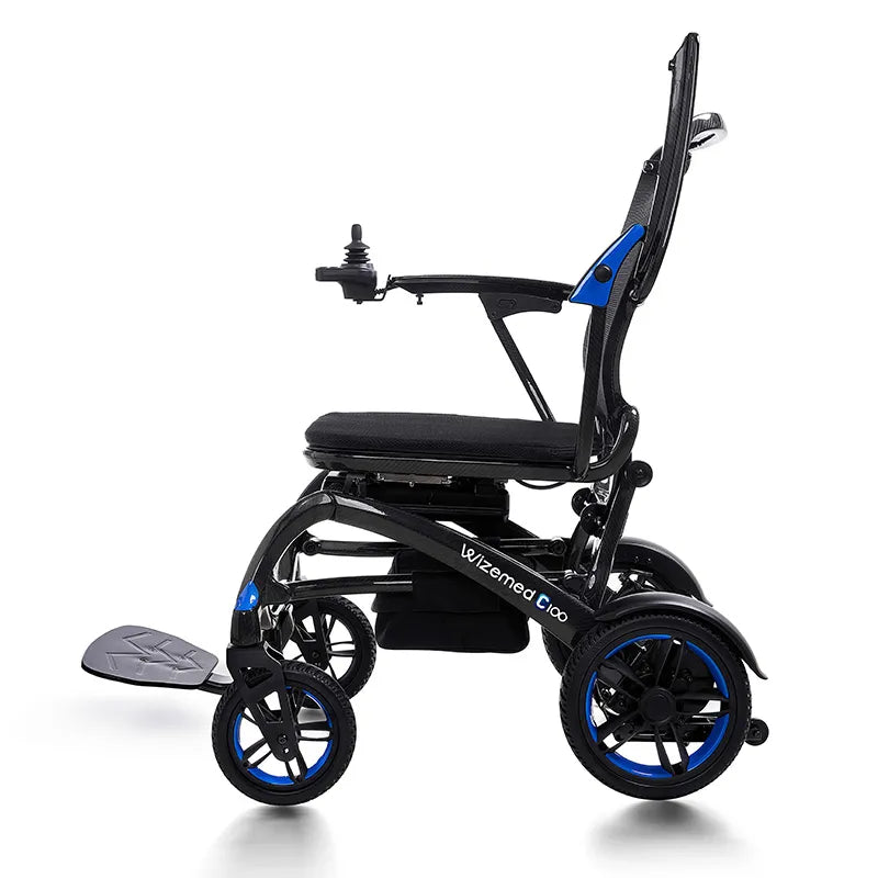 Wizemed C100 Carbon Elektrorollstuhl - Ultraleicht (16kg)