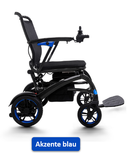 Wizemed C100 Carbon Elektrorollstuhl - Ultraleicht (16kg)