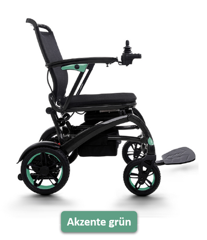 Wizemed C100 Carbon Elektrorollstuhl - Ultraleicht (16kg)