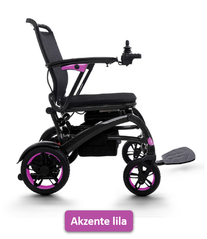 Wizemed C100 Carbon Elektrorollstuhl - Ultraleicht (16kg)