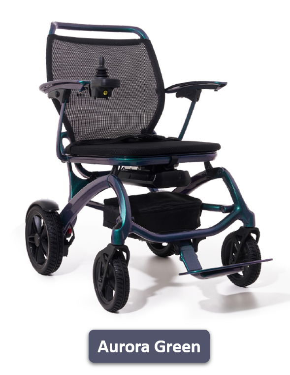 Wizemed C100 Carbon Elektrorollstuhl - Ultraleicht (16kg)