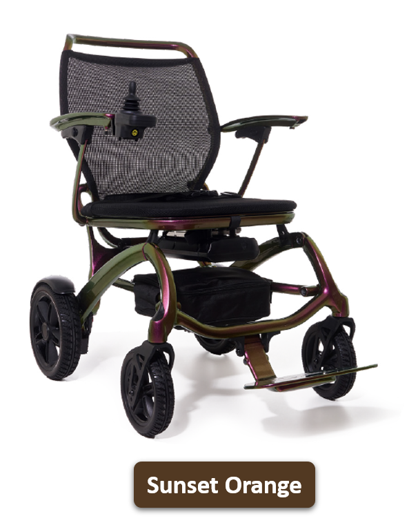 Wizemed C100 Carbon Elektrorollstuhl - Ultraleicht (16kg)